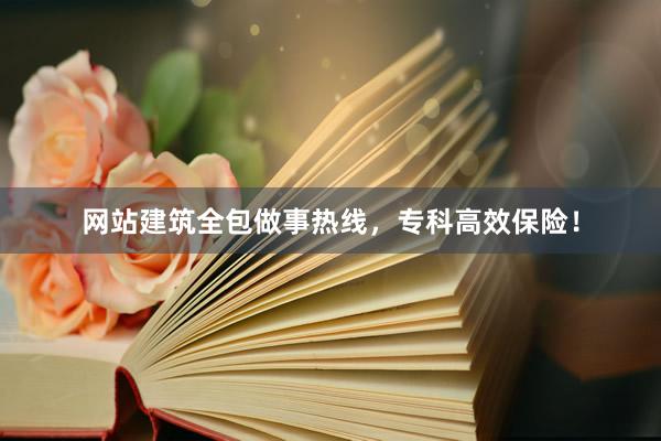 网站建筑全包做事热线，专科高效保险！